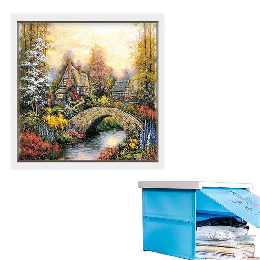 Boîte de rangement étanche et pliante pour résoudre le manque de place au mur