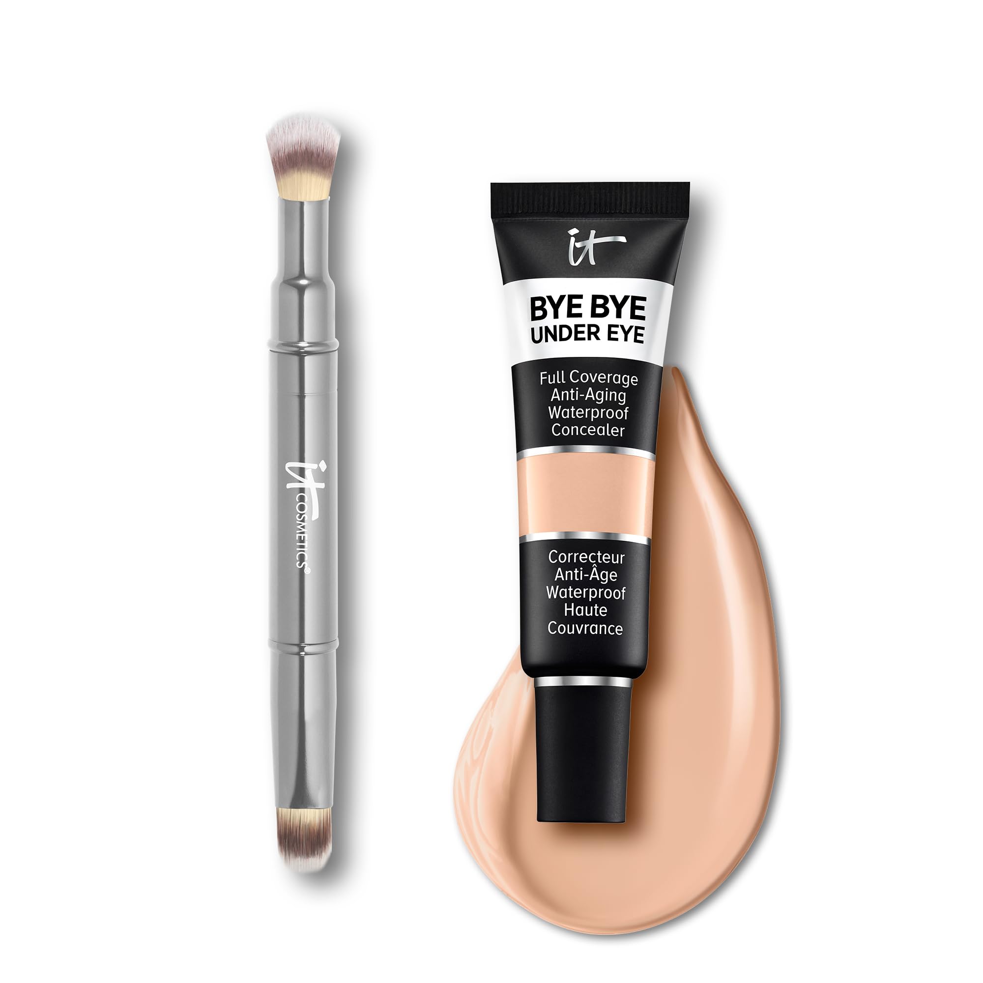 IT Cosmetics Bye Bye Undereye Full Coverage Eye Concealer 24 0 Medium Beige - 0 4 fl oz