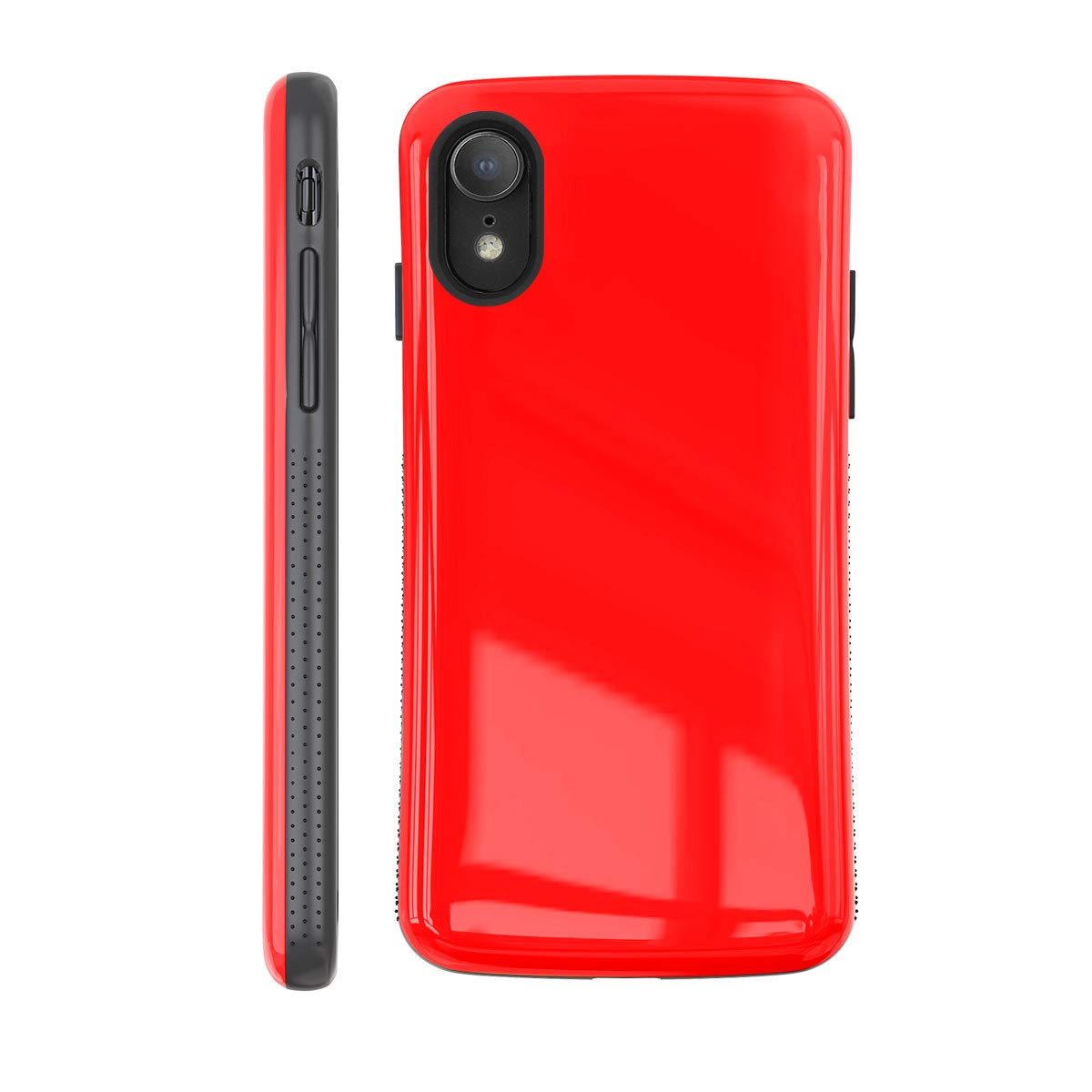 iPhone XR Case | Premium Luxury Design | Military Grade 15ft. Drop Tested | Wireless Charging | Compatible with Apple iPhone XR - Red