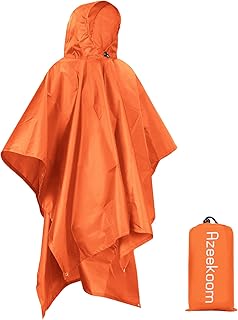 Sponsored You’re seeing this ad based on the product’s relevance to your search query.Learn more about this advertisement Azeekoom Rain Jacket Rain Poncho, Raincoat Waterproof Unisex Camping Tent Camping Blanket 3 in 1 Multifunctional Rain Cape for Picnic Outdoor Trekking Camping Fishing Hunting Trips