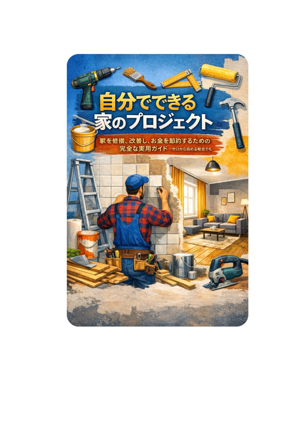 自分でできる家のプロジェクト: 家を修繕、改善し、お金を節約するための完全な実用ガイド ― ゼロから始める場合でも― ゼロ カラ ハジメル バアイ デモ