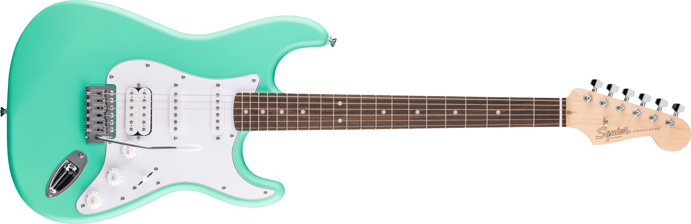 Fender Squier Debut Series HSS Strat Lrl Wpg Sea Foam Green 379610549-picture-22