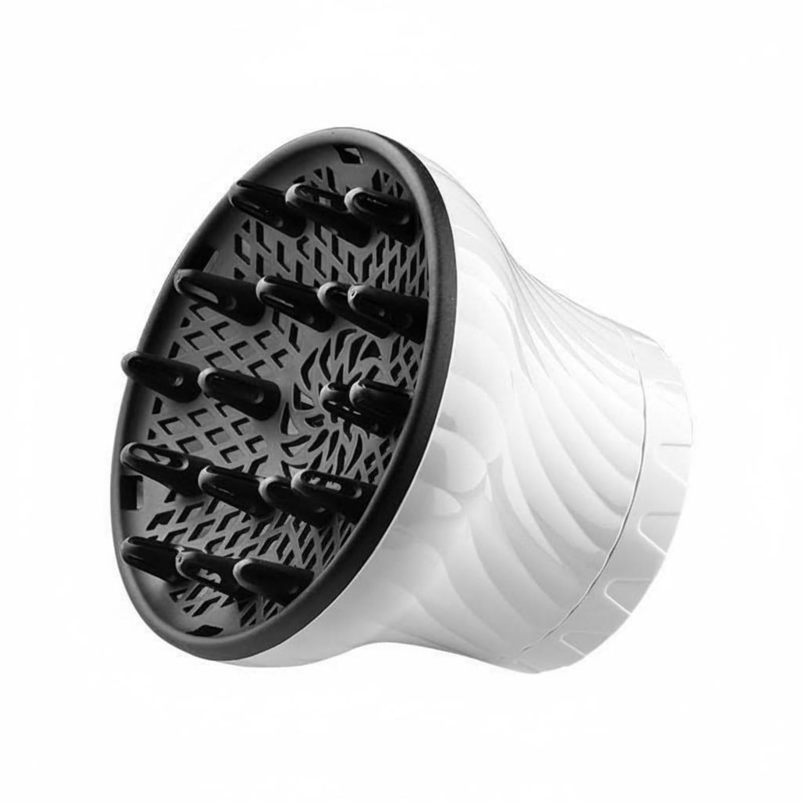 Even Heat Distribution Universal Hair Hair Dryer Attachment for Women, Hairstylists, Home, White Universal-image-26