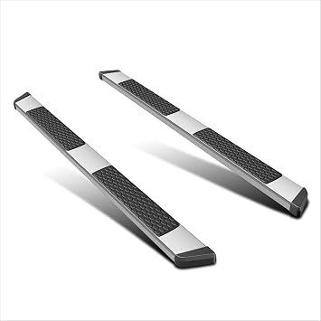 5.5 Inch Stainless Running Boards/Side Steps/Nerf Bars Compatible with Dodge Ram 1500 Extended/Quad Cab 19-24