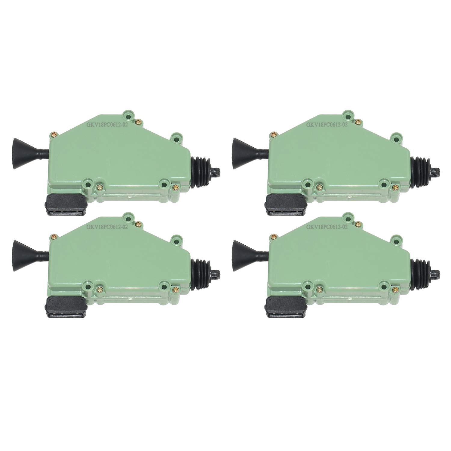 4× Stellmotor mit Zentralverriegelung ZV 4-Polig 7D0959781A Kompatibel mit T4 701959781 7D0959781A 701959783A 255959781 701959781A 255959783A Stellelement Zentralverriegelung