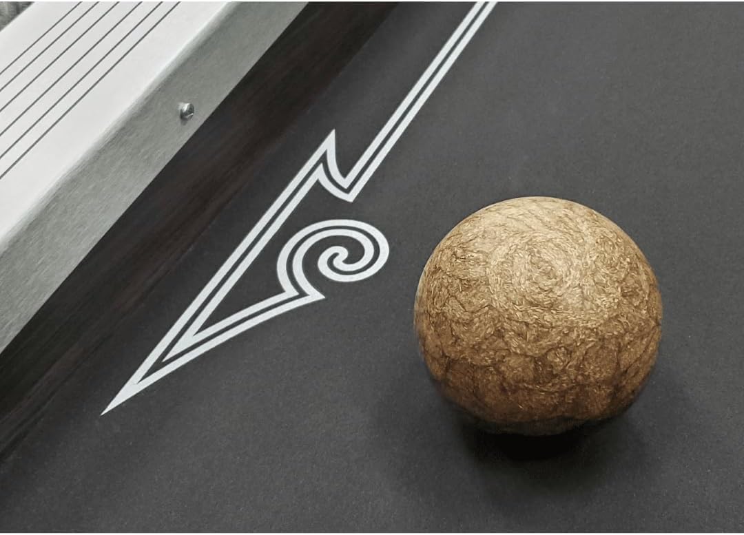 Skee-Ball Official Replacement Game Balls Premium and Premium+ Home Arcade - Set of (4) with Classic Retro Woodgrain Finish