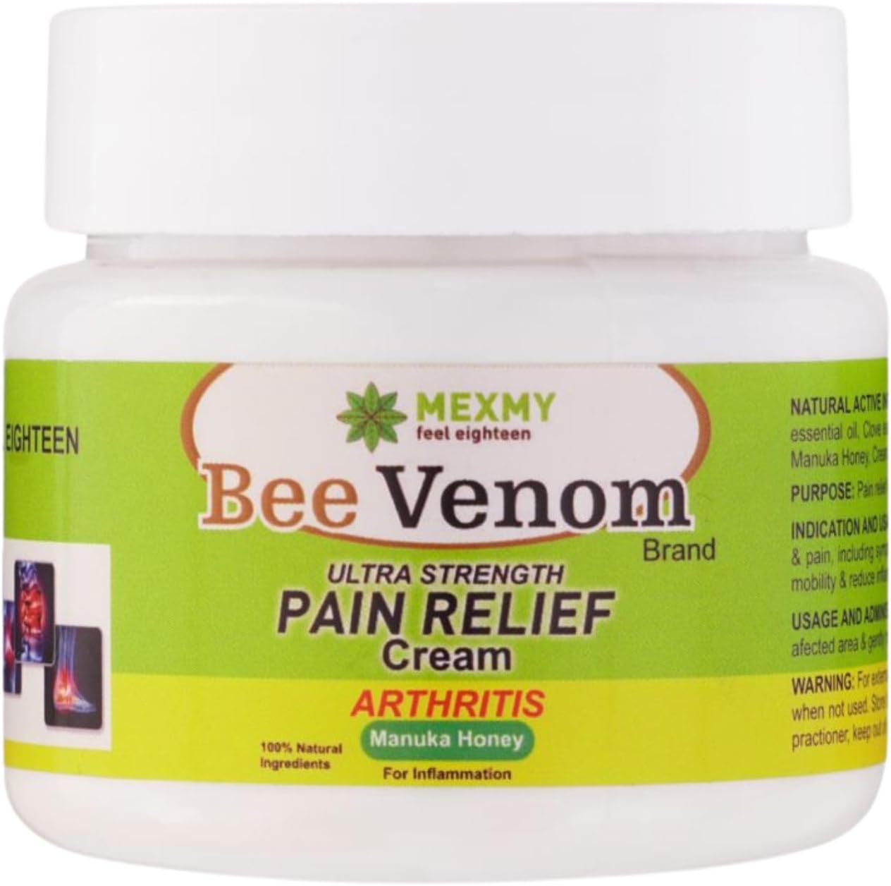 Bee Venom Pain Relief Cream | Bee Venom Joint and Bone Therapy Cream | (100g)