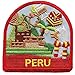 Peru World Showcase Travel Patch Souvenir Oriental Vacation Embroidered Iron On