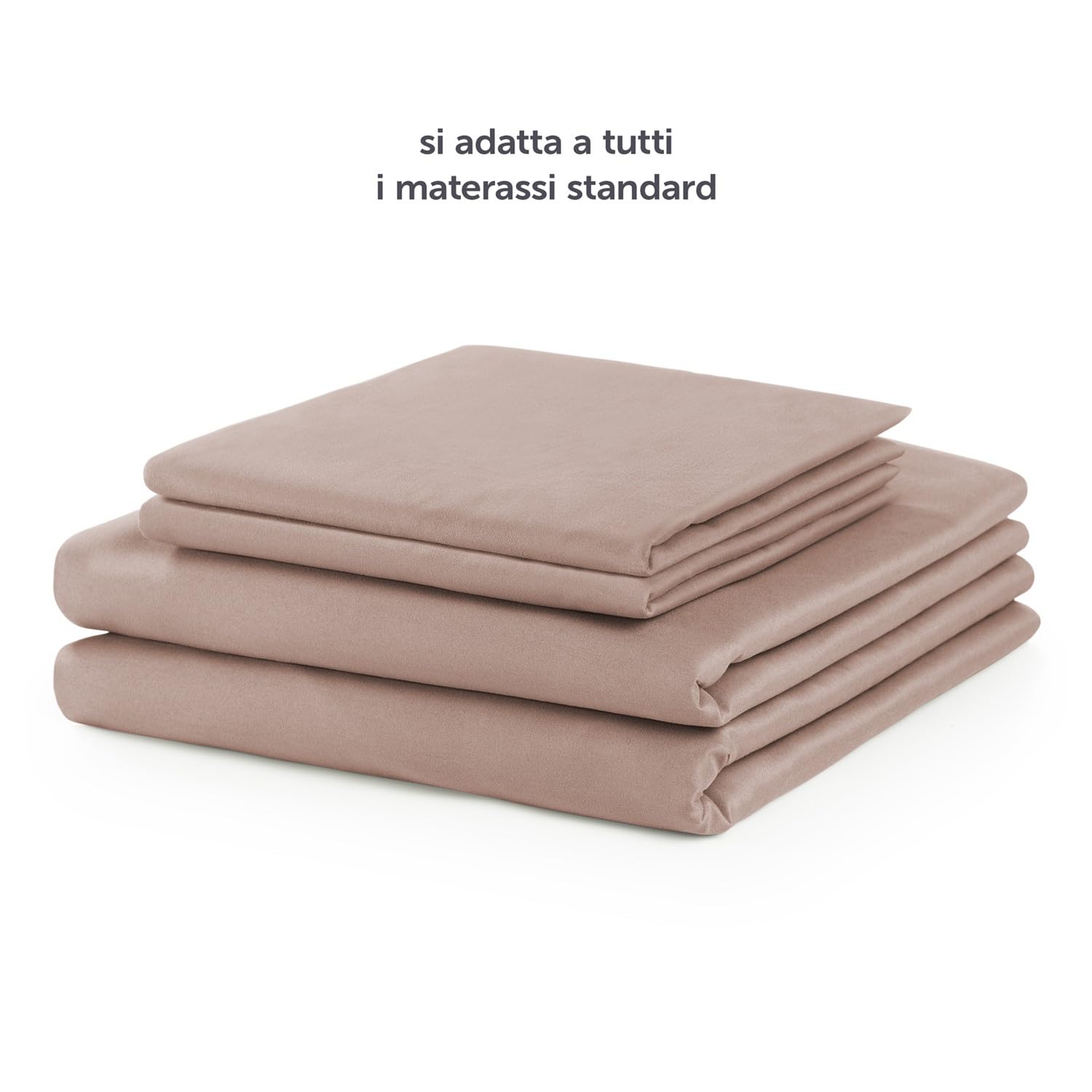 Blumtal Set Lenzuola Una Piazza e Mezza 3pz - Lenzuola 1 Piazza e Mezza Certificato Oeko-Tex - Lenzuolo Angoli 135x190x30cm + Lenzuola 1 Piazza e Mezza 220x275cm + 2X Federa Cuscino 50x80cm - in Rosa