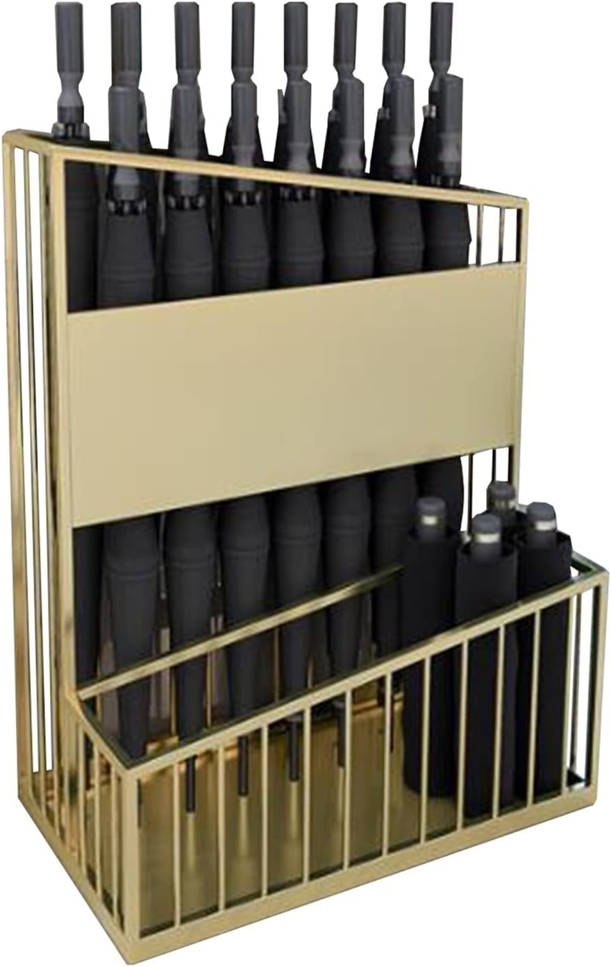 Porte-parapluie intérieur pour hôtel et bureau au design épuré gain de place