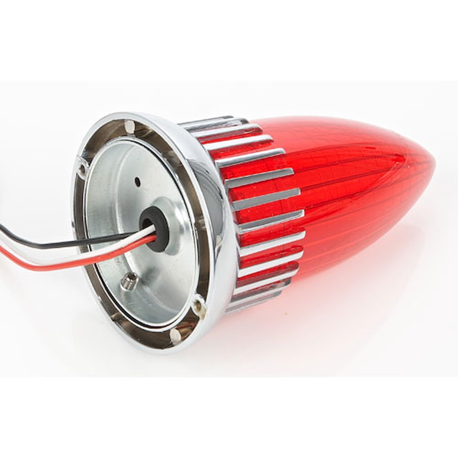 1959 Cadillac Style Tail Light Red Lens with Incandescent Bulb | 1959 Cadillac Style Tail Light Red Lens for custom street rods or projects includes gasketseal incandescent product thumbnail 7