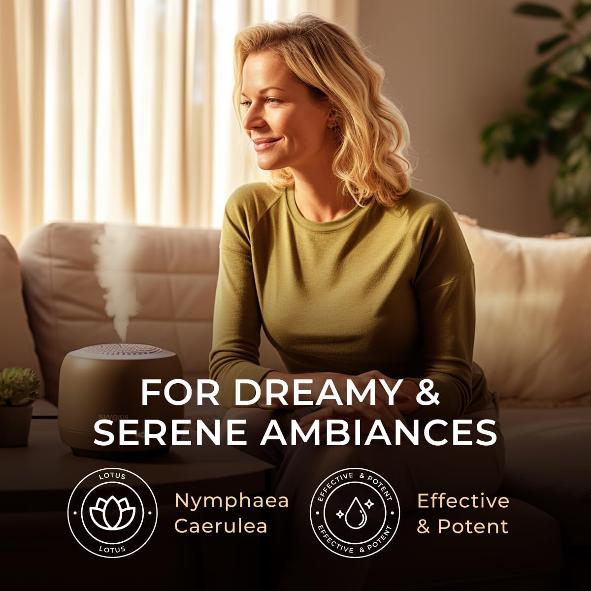 Gya Labs Lotus Essential Oil - 0.34 Fl Oz - for Hair, Skin, Diffuser, Aromatherapy & DIY Candle Making Scent - Image 3