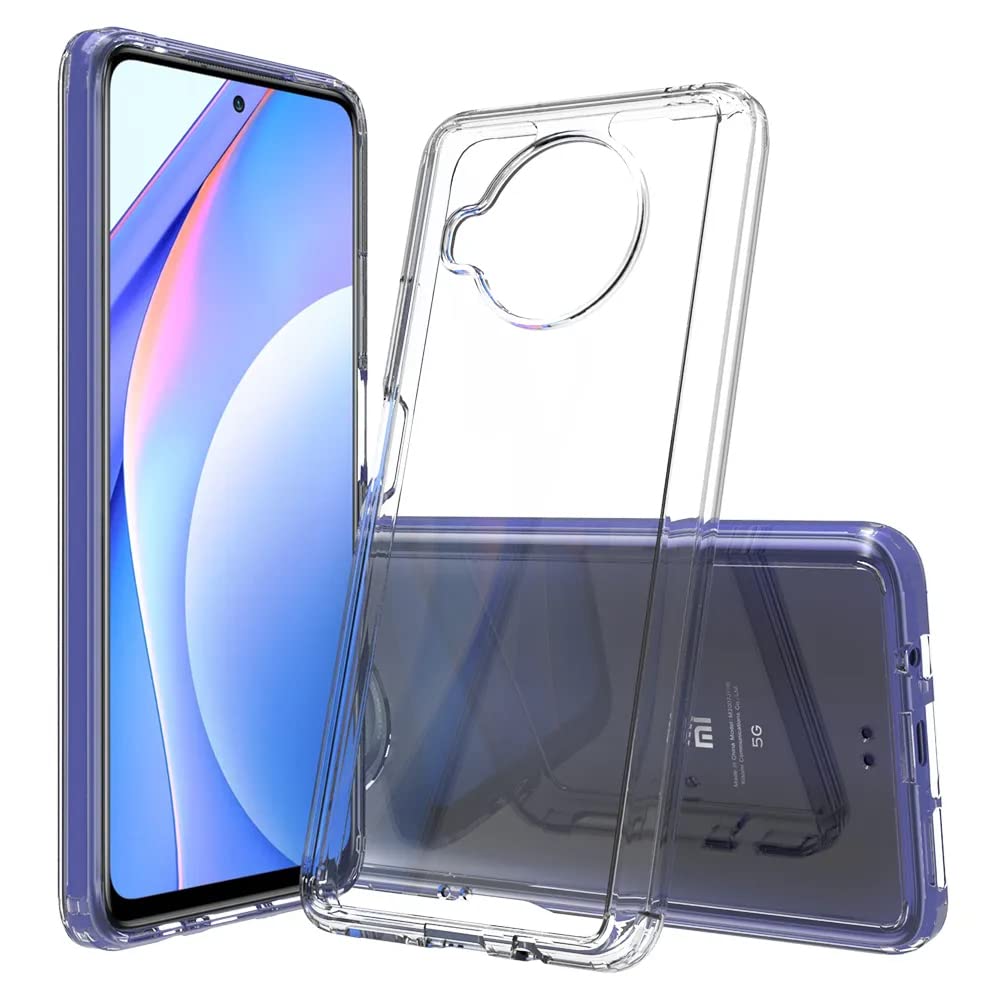 Amazon Brand - Solimo Silicone Mobile Cover for Mi 10i / Mi 10T Lite, Soft and Shockproof Back Cover with inbuilt Cushioned Edges (Transparent) (B098PFBTY4) Amazon Price History, Amazon Price Tracker