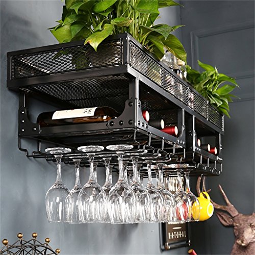 Soporte para botellas de vino doble capa vintage LUNEZY miniatura 4