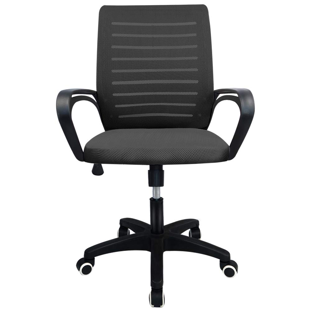 Buy iHaushalt Office Chair with Back support Swivel Chair Fabric