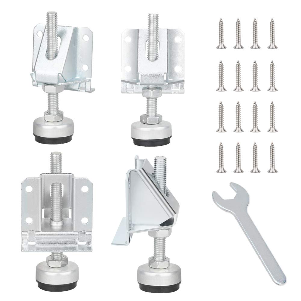Buy 4 Pack Heavy Duty Leveling Feet, Furniture Leg Adjustable Load