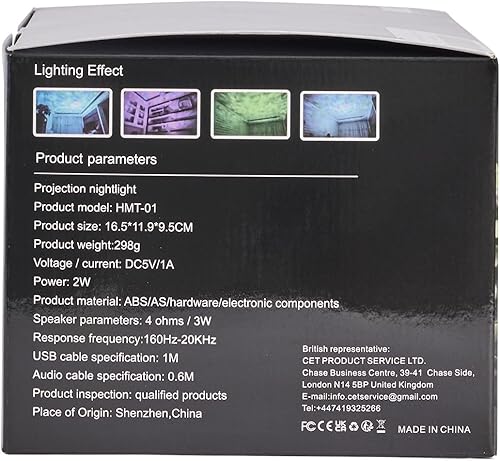 Miniatura 9 de One Fire Proyector de galaxia para dormitorio 8 luces de galaxia de ruido blanco luces de estrella para dormitorio 48 modos de luz proyector de