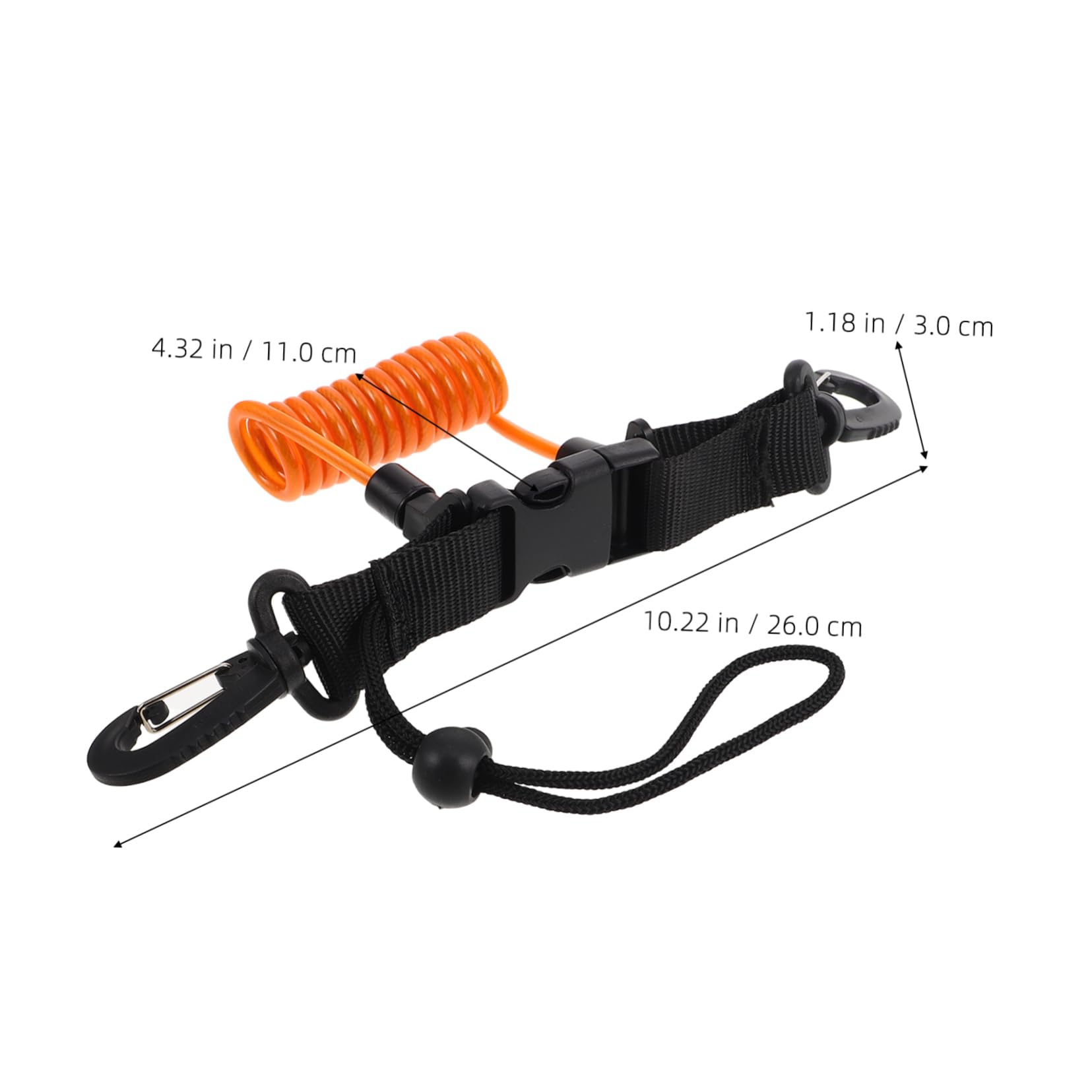 Scuba Diving Accessory Camera Lanyard Elastic Rope Snorkeling Surfing Gear