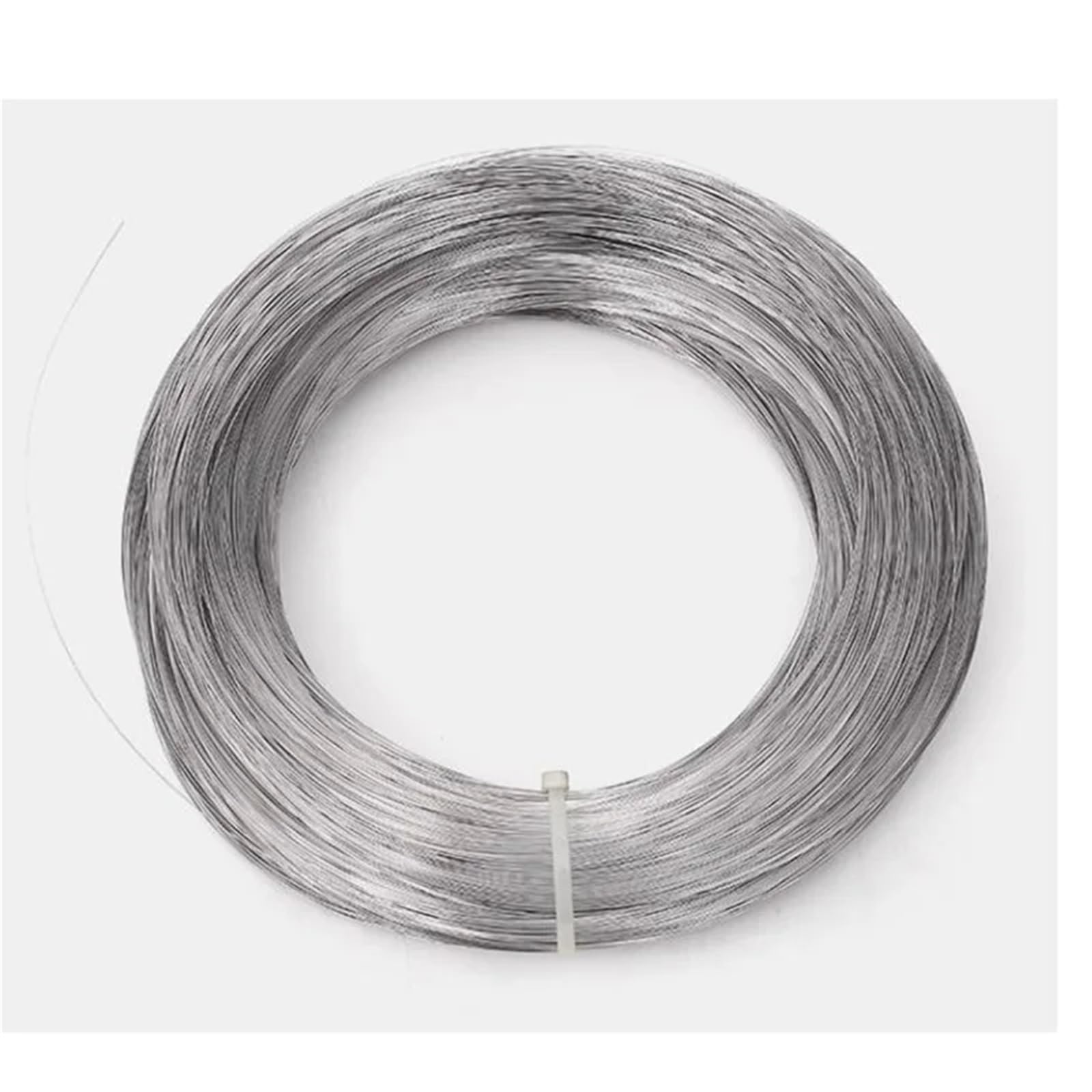 Rzeźbienie w aluminium Metal Drut rzemieślniczy, Zestaw drutu Bonsai ze stali nierdzewnej 0,3 mm-6 mm do rzemiosła, biżuterii, treningu, wędkarstwa(0.3mm 1KG 1pc)