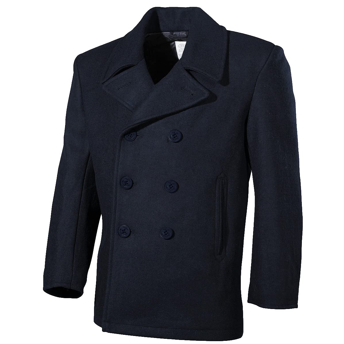 MFH Herren US Erbsenmantel Blau