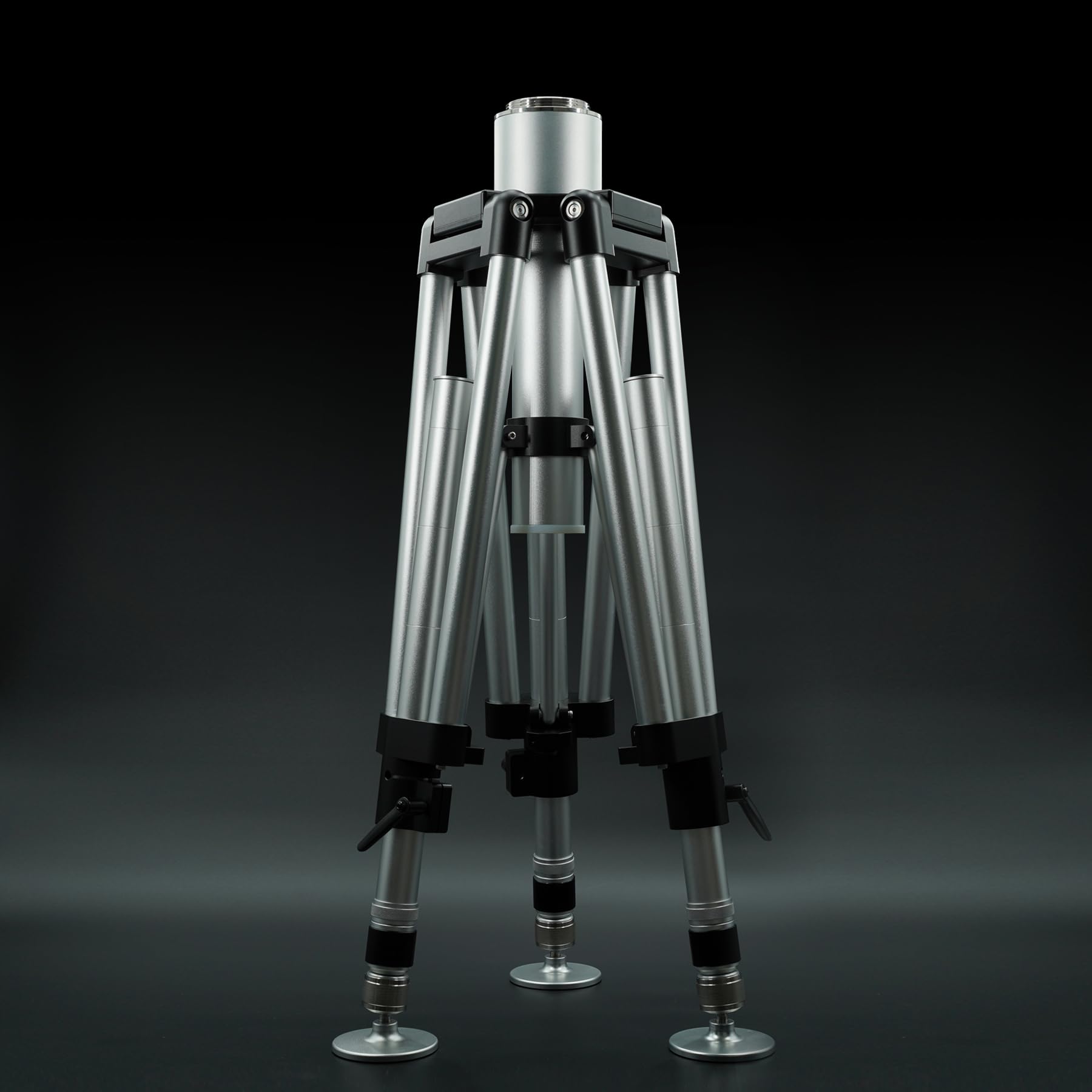 JEOC Heavy Load Tripod with Leveling Kit for Faro Swiss Style API Laser Trackers 3-1 2-8 UNC-2A with