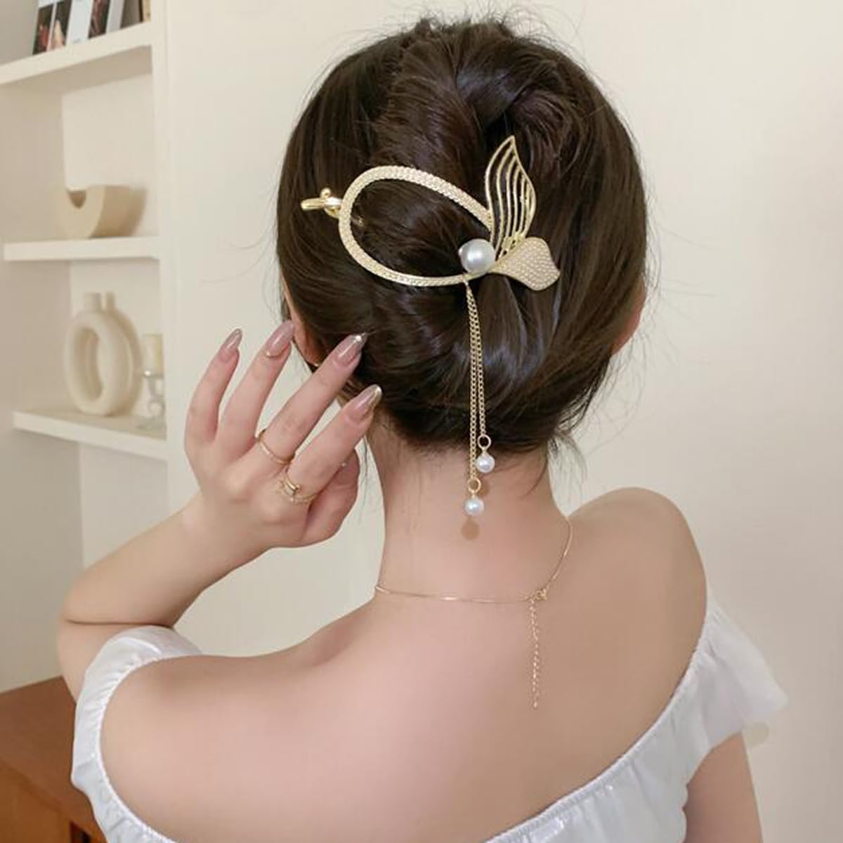Amazon.com : Snadulor 10 Pcs Tassel Hair Clips,Tassel Buckle 