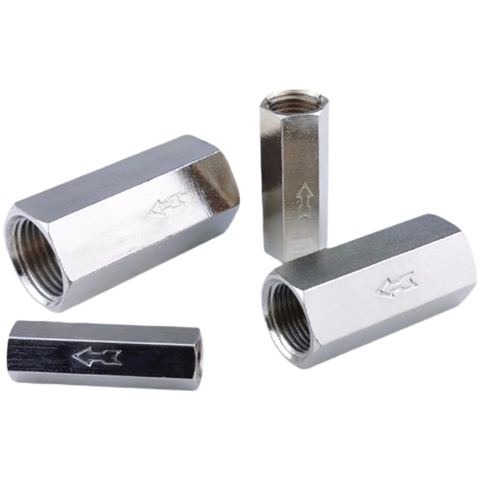 Uyzndkvsi Cv-04Bsp 12Mm Check Valve 6Mm 8Mm 10Mm 1/4 1-Way Valve(Cv-04Bsp 12Mm)