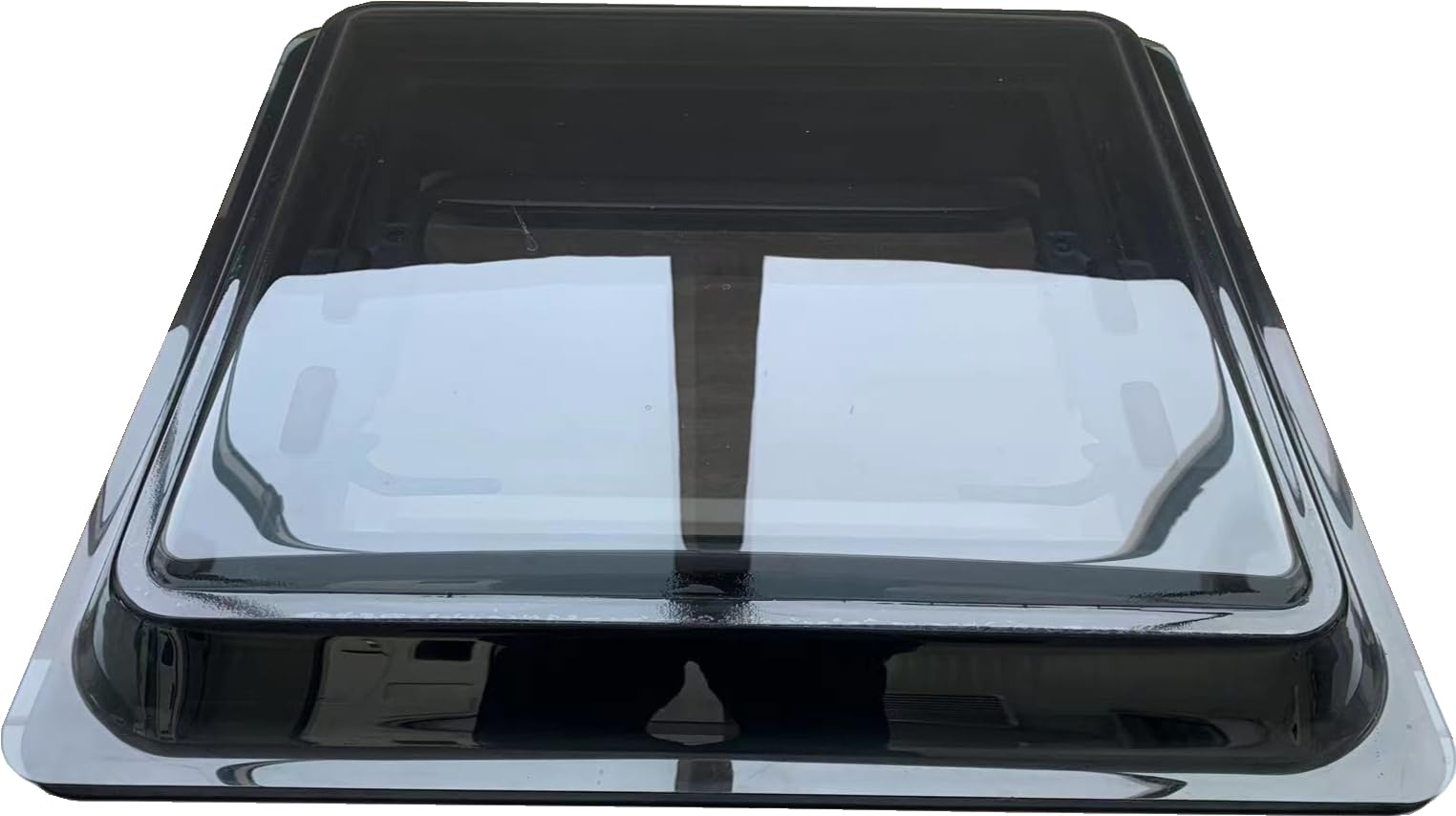 SwissOutdoor Skylight XL Dachfenster 700x500 mm – Premium Ausstellfenster für Wohnmobil, Camper & Wohnwagen – Doppel-Acrylglas, Rollo & Insektenschutz, Alurahmen, 100 % wasserdicht