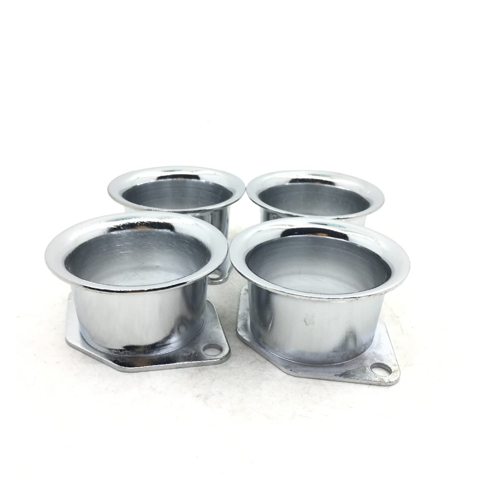 PHAKECDCYT 4PCS 44mm Velocity Stacks Air Horn Fit For WEBER Dellorto Fajs 40/44/48IDF 40 45 DCOE Fit For FAJS Fit For EMPI DELLORTO CARBURETTOR Carburetor parts