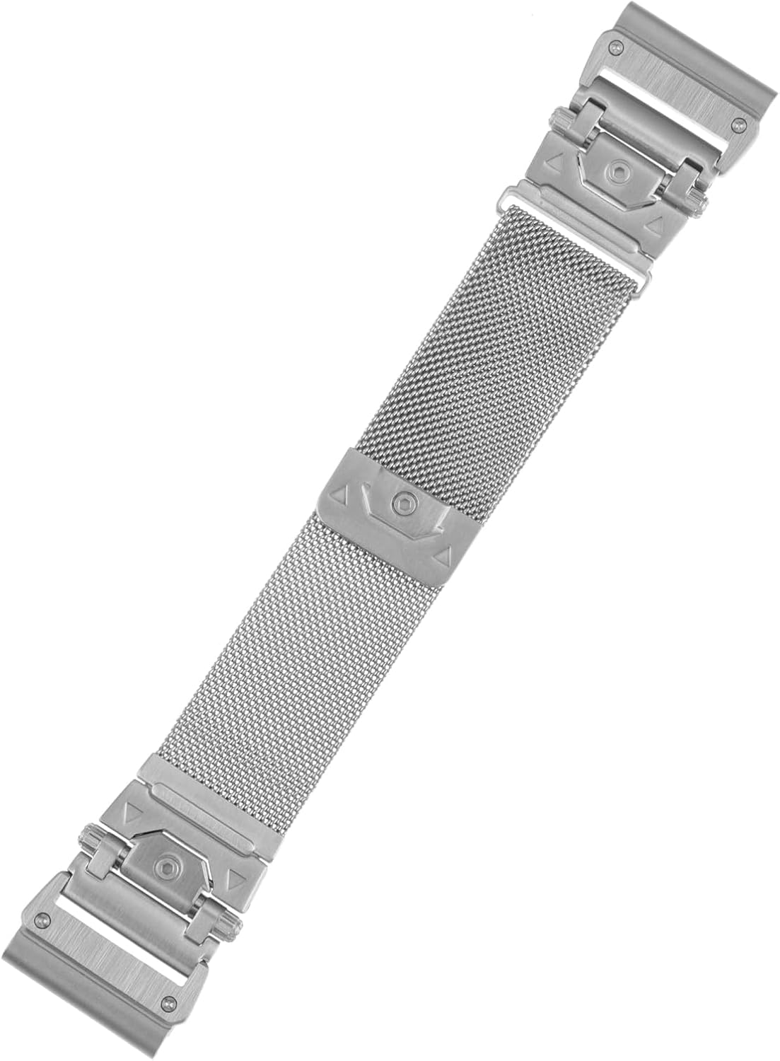 26mm Quick Fit Stainless Steel watch band strap Compatible with for Garmin Fenix 8（51mm) ,Fenix 7X/ 6X/ 5X Plus,Enduro 1 2 3,Descent MK1 Mk2i Mk2 Mk3 ,Tactix 7,TACTIX DELTA,Epix Pro 51mm,quatix 8,tactix8/7 Pro