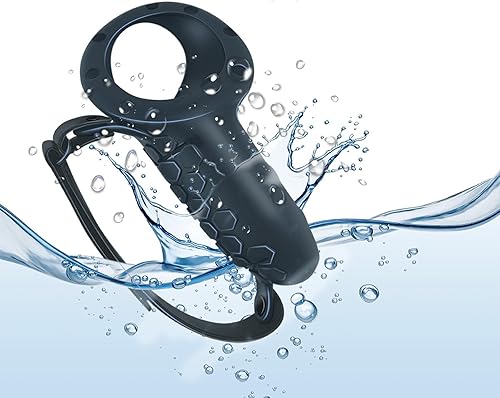 Miniatura 8 de Controller Grip Cover for Quest 3 Accessories Silicone Grips Strap Cover Protector with Knuckle Straps (Black)