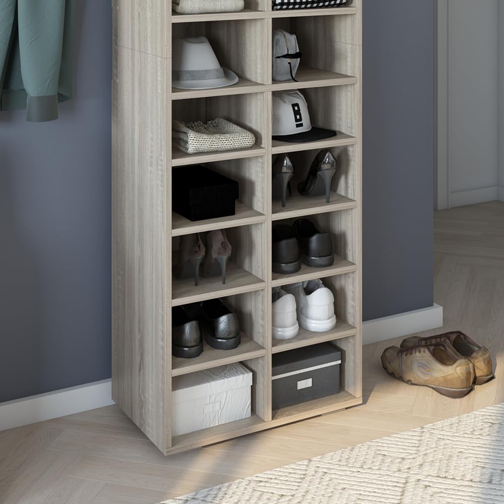 Vicco Schuhschrank Paris, Sonoma, 52.4 x 183.3 cm