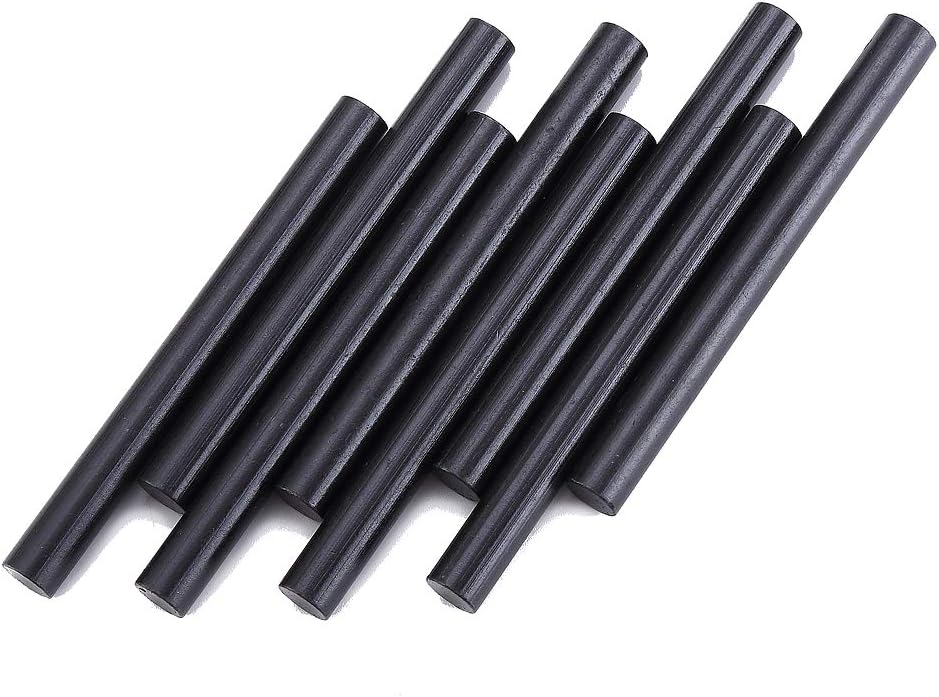 FOSTAR 8PCS Survival Ferro Rod Flint Fire Starter Rods, 5/16 X 3.15 Inch Magnesium Fire Steel Rods