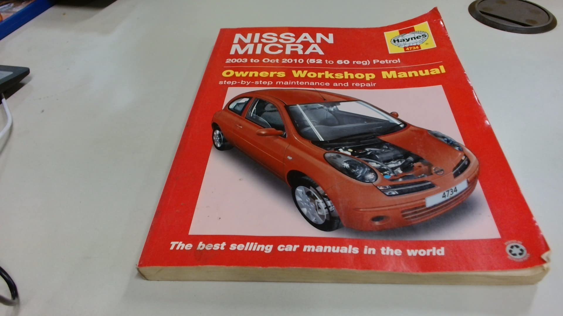 Nissan Micra (03 - Oct 10) Haynes Repair Manual by  Haynes Pu... - 9781785210464