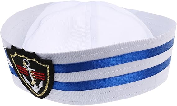 Amazon Co Jp 子供 キッズ 船長 セーラー ハット スキッパー 海軍 キャップ 帽子 全3タイプ 3 おもちゃ