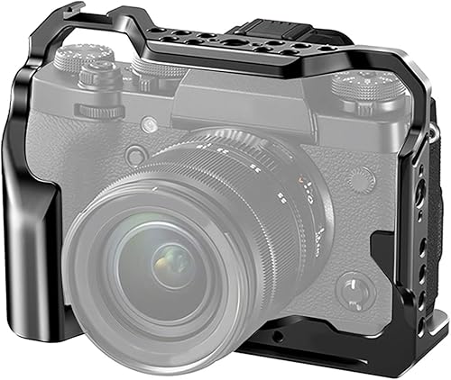 Jaula de cámara, para cámara sin espejo -4, con orificio de tornillo de 14 y 38 pulgadas, con montaje de zapata fría de extensión, jaula de video de