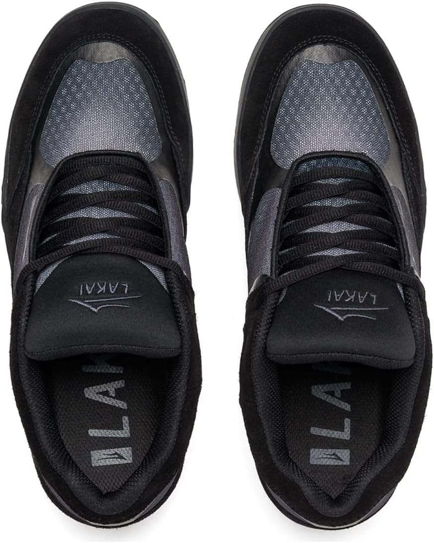 Lakai Fade, Skate Shoes, Black/Gradient Suede, 11