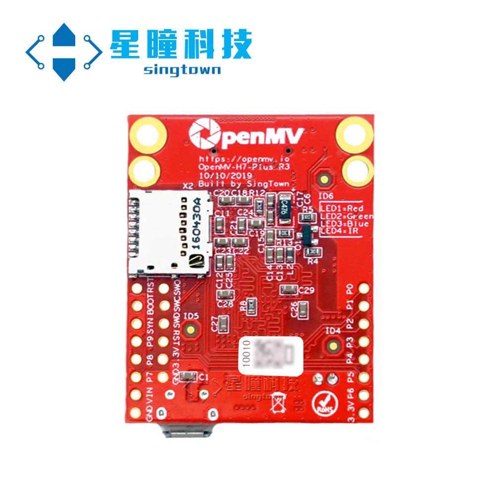 OpenMV SingTown CAM H7 Plus Genuine-5MP High Definition Image Processing Machine Learning Smart Camera Robotics OpenMV4 H7 Plus