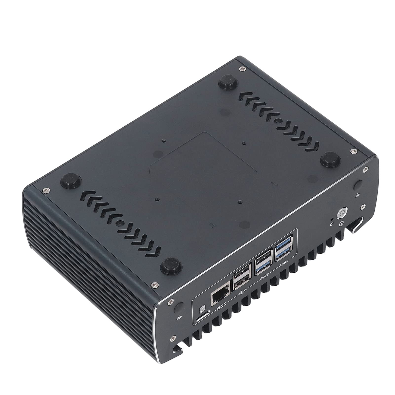 Mini Computer Server Mother Switch Computer, Rumore 100-240 V Interfaccia Multimediale Ad Alta Risoluzione Mini Laboratorio di Laboratorio di Calore Rapido (Plug dell'UE 100V-240V)