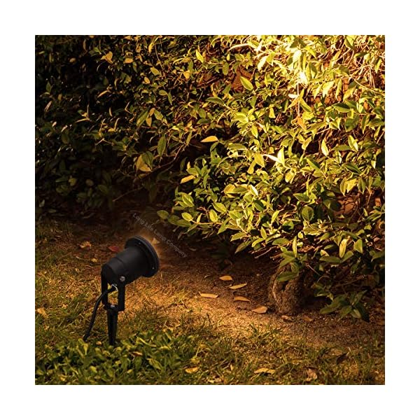 4 Pack Outdoor Garden Spike Lights Ground Mount or Watt IP65 Matt Black SPBLK04 - Image 7