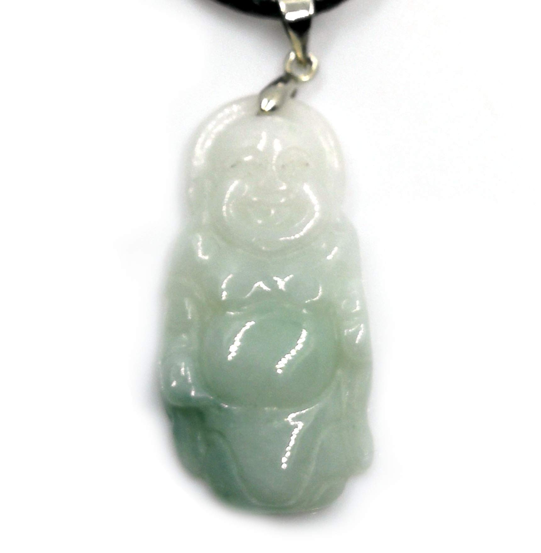 Type A Jadeite Jade Pendant Budai Series small