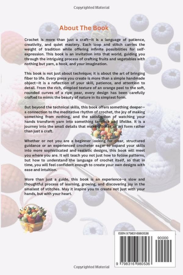 CROCHET FRUITS AND VEGETABLES MAKING: A Practical And Creative Guide To Crafting Beautiful Crochet Fruits And Vegetables (CROCHET CRAFT) image 3