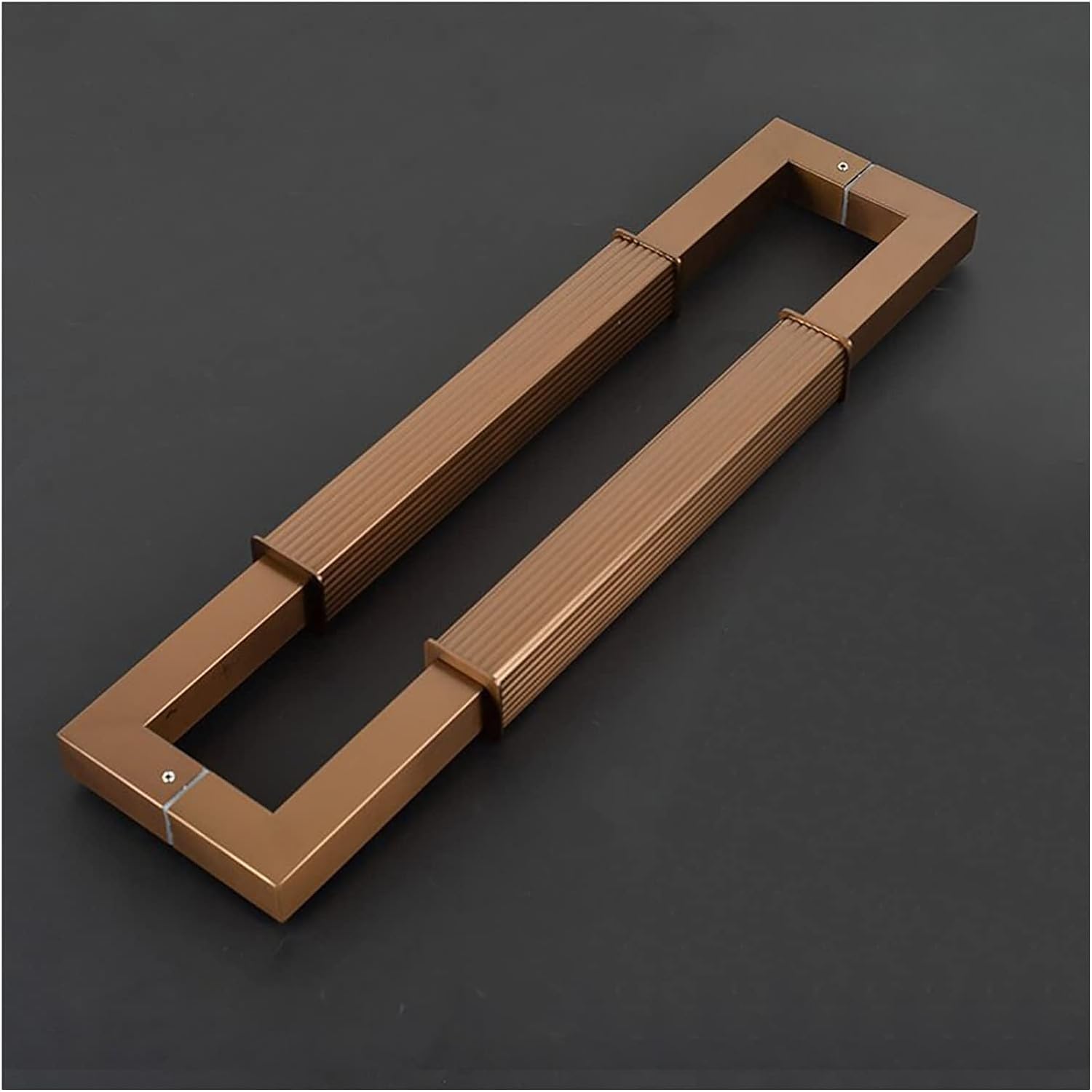 Lrfvhyqnk Red Bronze Barn Door Handles Sliding Pull, Double Sided Metal Sliding Barn Door Handle Multicolor Multiple Sizes(,80Cm(31.5In))