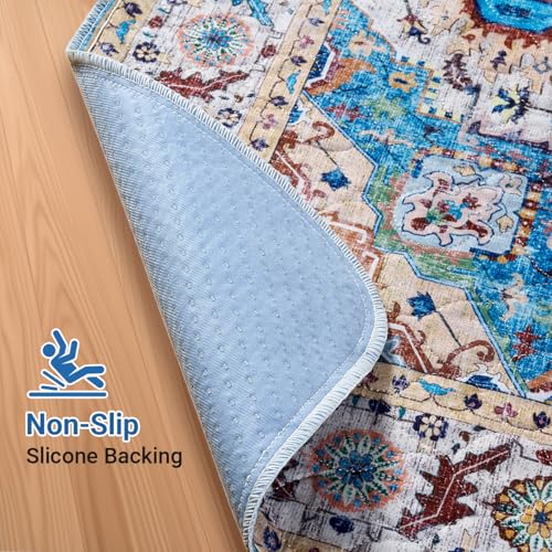 Image of Washable Dog Pee Pads - 2 Pack, 40x26 Inch Large Reusable Absorbent Waterproof Puppy Potty Training Pads, Non-Slip Leakproof Whelping Pet Boho Mat for Crate, Playpen, Kennel & Indoors