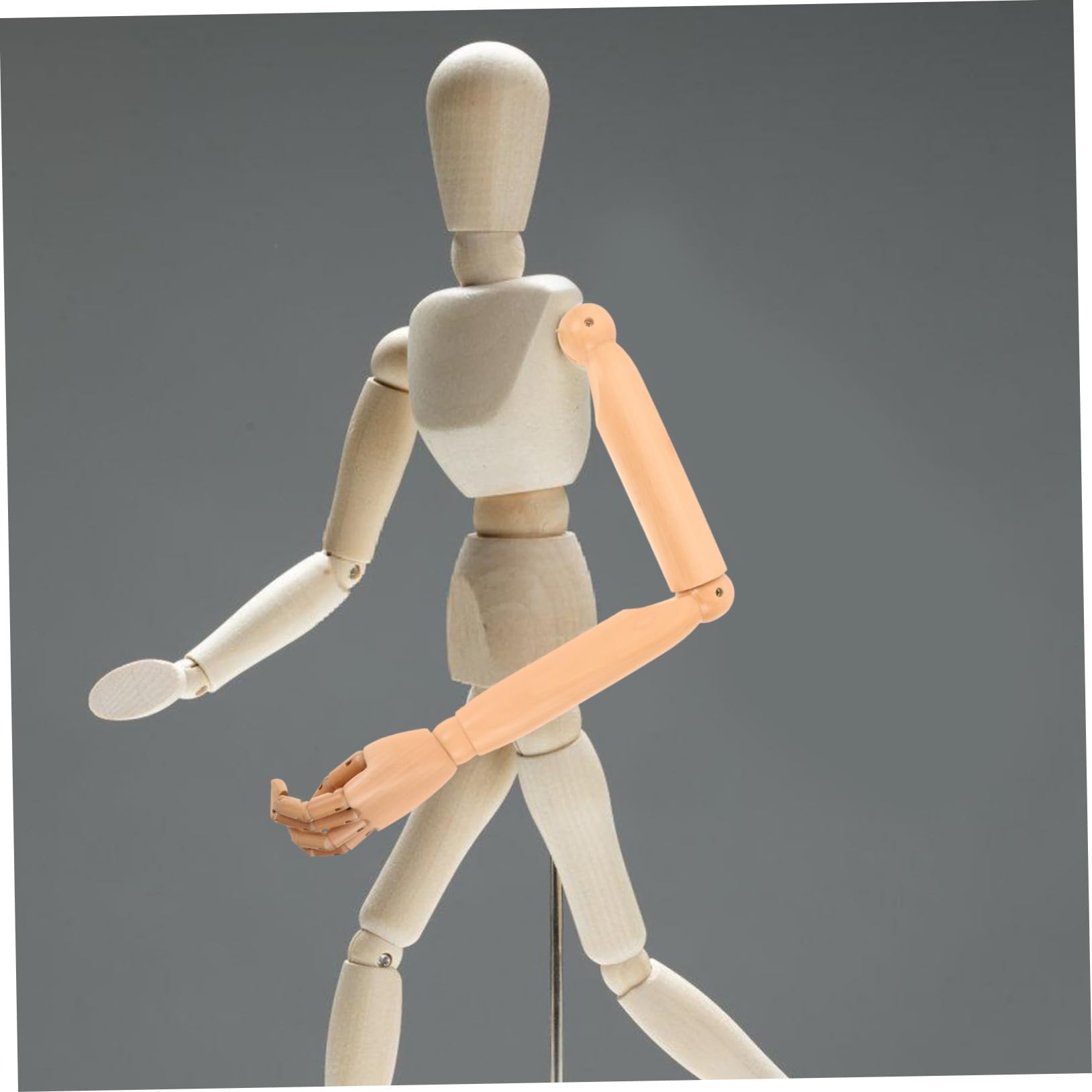 DIYEAH Accesorios De Brazo De Madera Articulados Para Marionetas Brazos Flexibles De Maniquí Con Articulaciones Móviles Fabricación De Títeres Exhibición De Manos De Maniquí