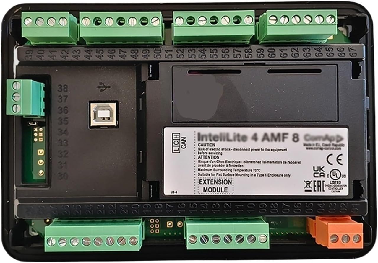 AMF8 Diesel Generator Controller Auto Start Control Panel Genset Spare Parts
