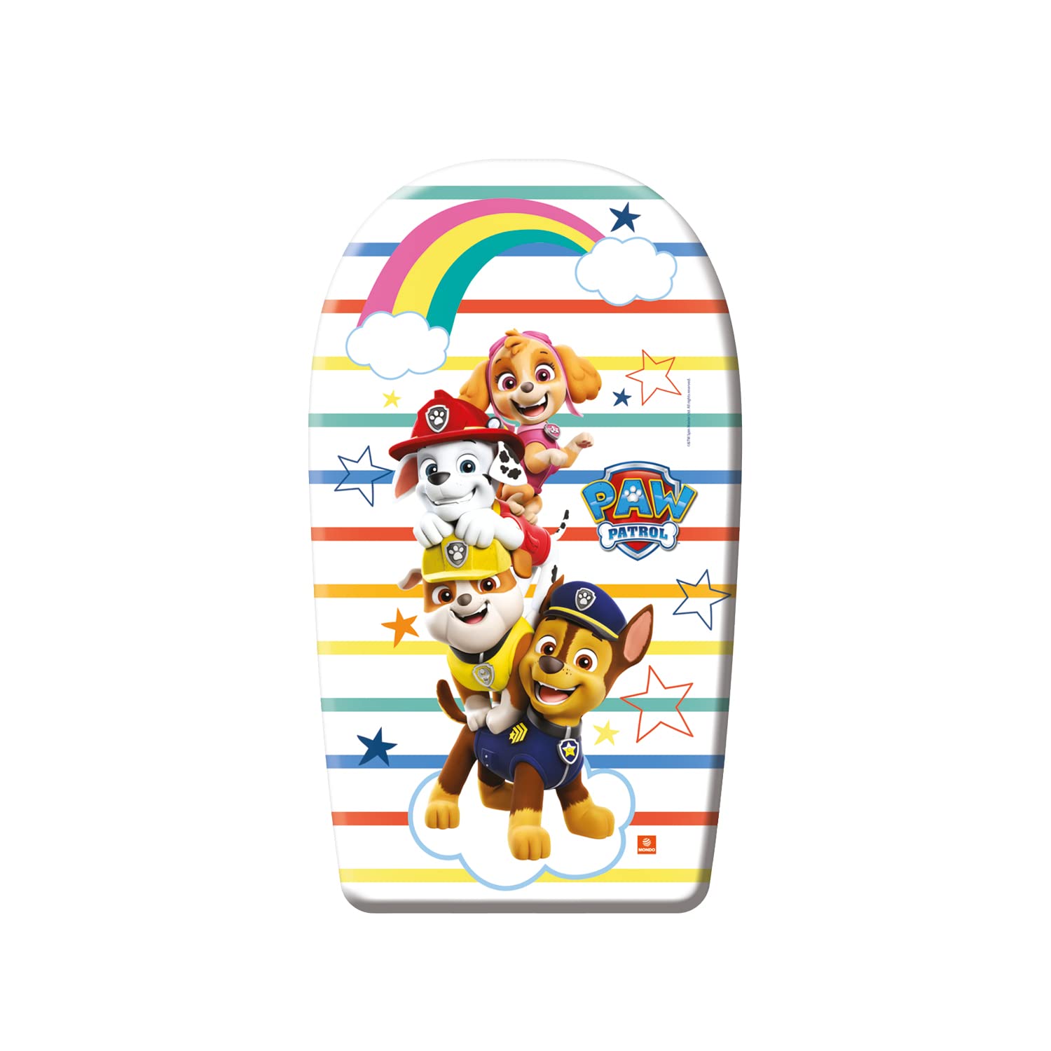 Mondo Toys - Body Board 84 Paw Patrol - Tabla de Surf para Niños 84 cm - 11211