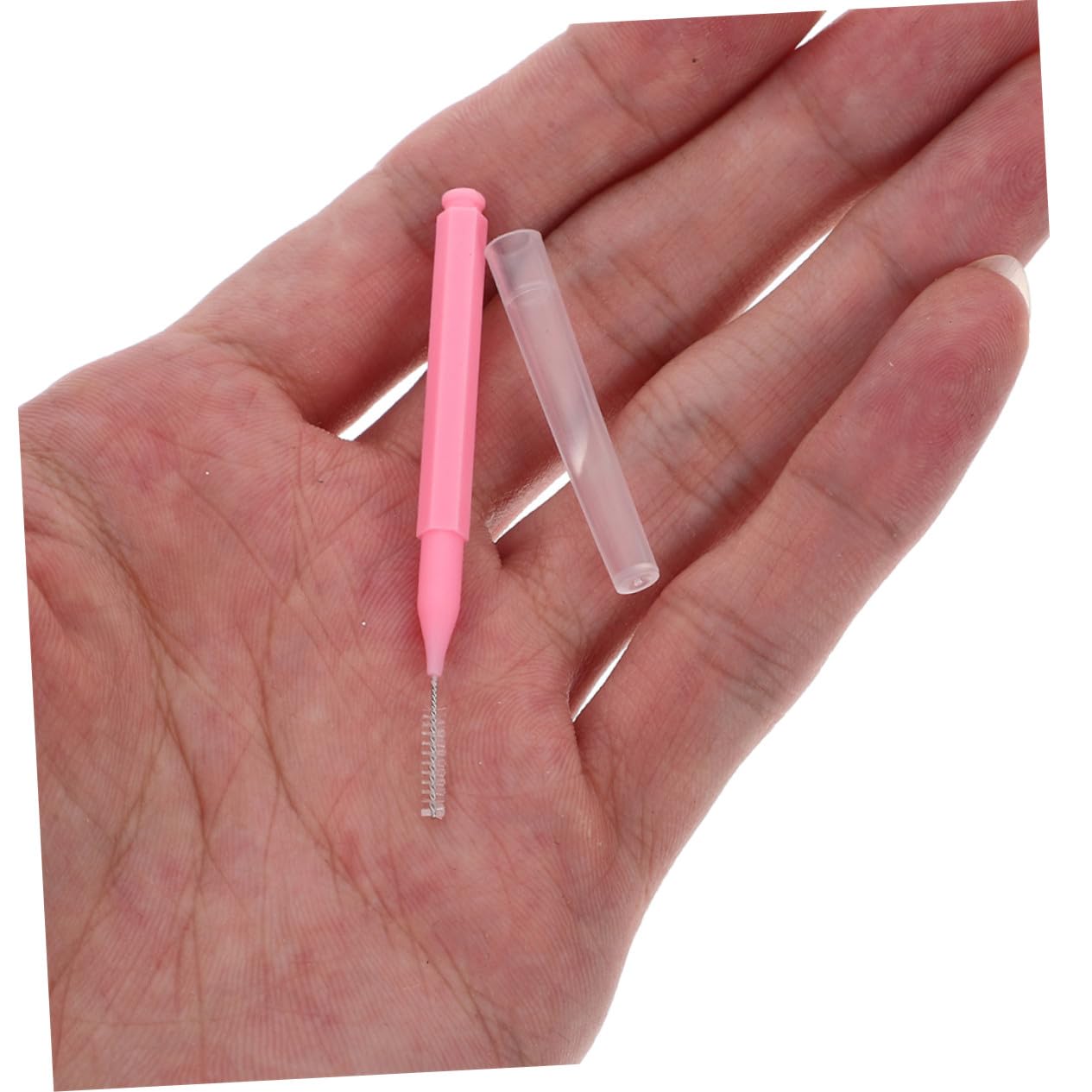 NOLITOY 200piezas Cepillo de Limpieza Interdental Unidades Cerdas Suaves Limpiador de Aparatos Dentales para Hilo Dental y Cuidado Bucal