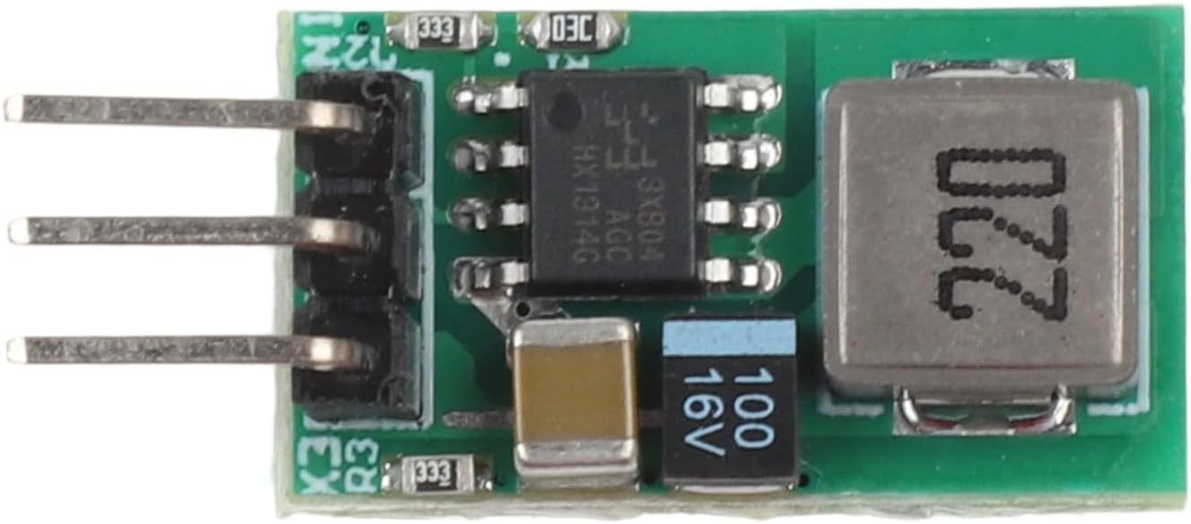 5V 1A DC-DC Step Down Module, High Efficiency Synchronous Rectification Voltage Regulator, Pin-Compatible Replacement for LM7805 Three-Terminal Stabilizer