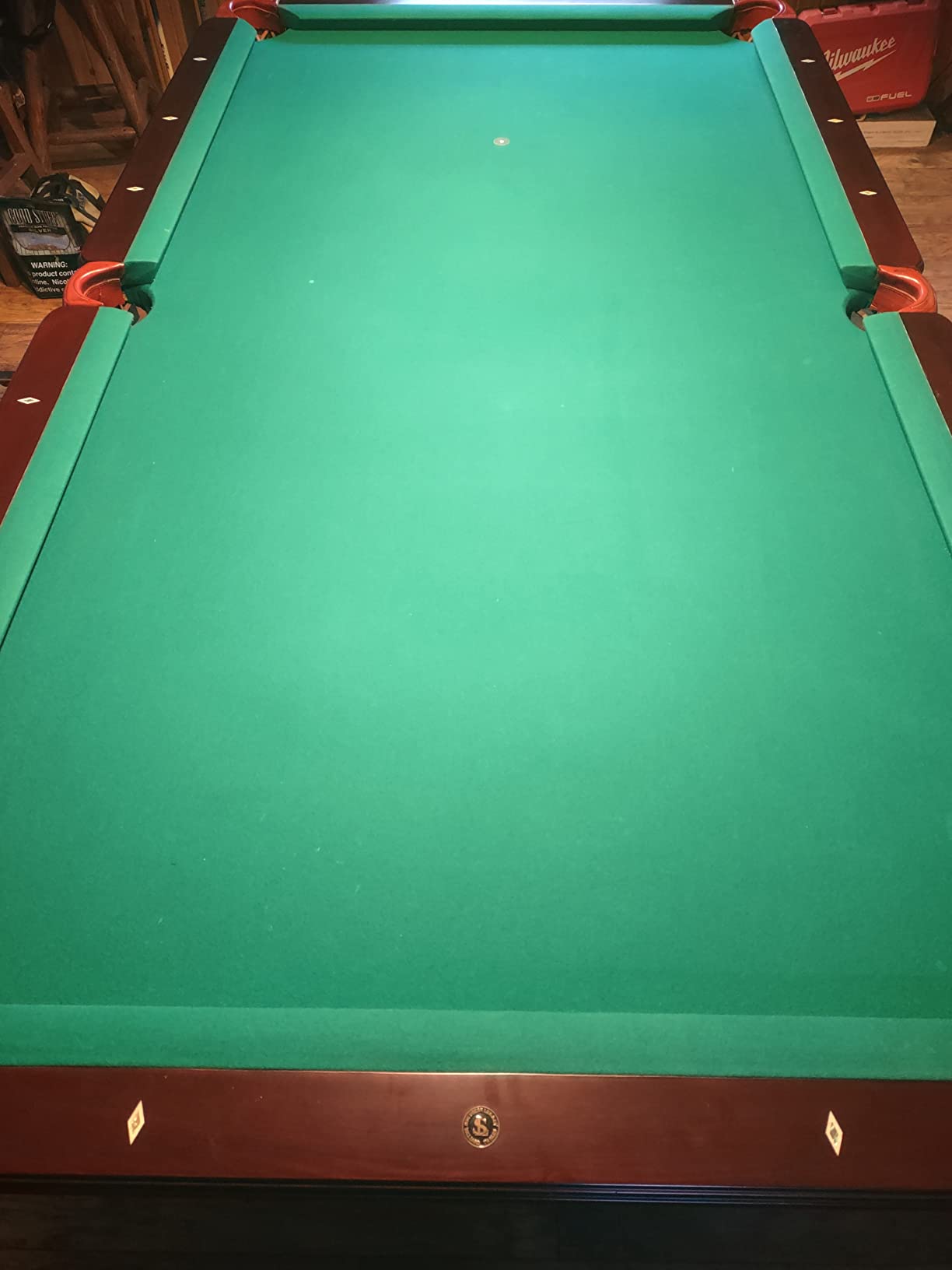 28/mo Finance Premium Teflon Wool and Nylon Pool Cloth Pool Table Felt Replacement Kit 8